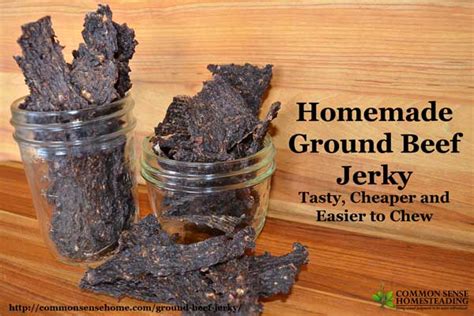 Over 30 different delicious beef jerky recipes to make right in your own home. Budget Friendly Ground Beef Jerky Recipe