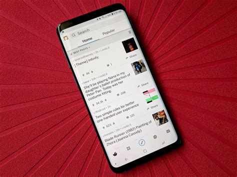 Infinity for reddit is one of the better looking reddit clients on mobile right now. Best Reddit apps for Android | Android Central