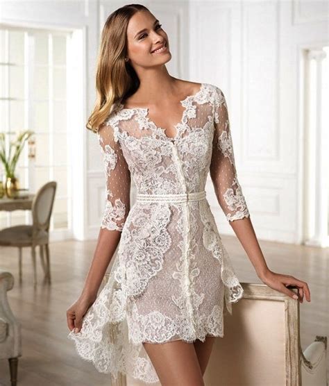 In our gallery, you also find classic, simple short dresses. Latest 45 Sexy Short Wedding Dresses for Style Lovers