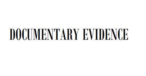 An emergency basis when the citizen is unable to provide required documentary evidence for a malaysian passport. Documentary Evidence ~ The Law of Evidence