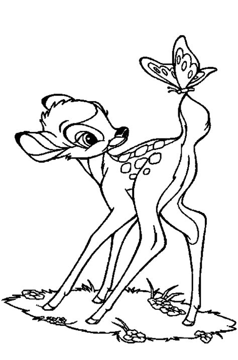 Color in this picture of a deer and others with our library of online coloring pages. Baby Deer Coloring Page - Coloring Home