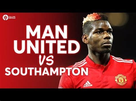 Sky sports subscribers can watch online via the website or stream via. Manchester United vs Southampton LIVE PREMIER LEAGUE ...