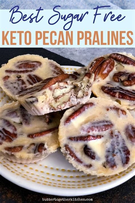 Ketogenic diet sugar limit low carb dieting the truth: Sugar Free Keto Pecan Pralines Recipe in 2020 | Praline ...