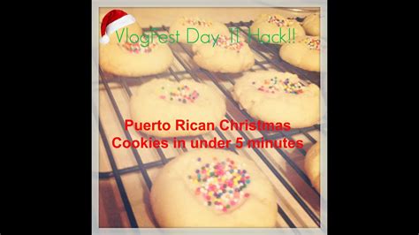 Puerto rican cuisine has its roots in the cooking traditions and practices of europe (mostly spain), africa and the native taínos. Vlogfest day 11 Hack: Puerto Rican Christmas cookies in ...