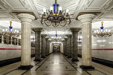 Petersburg is the deepest in the world on an average depth of the occurrence of the stations. St. Petersburg Soviet Era Metro Station Walking Tour 2021 ...