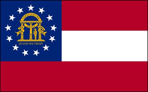 Download all the pages and create your own coloring book! FREE Printable Georgia State Flag & color book pages | 8½ x 11