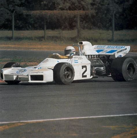 An update of the partially successful bt42 of 1973, the bt44 was a simple design with a standard ford dfv/hewland gearbox combination, but was very clean aerodynamically. 1972 YPF Brabham BT34 Carlos Reutemann | Formula 1 Legends ...