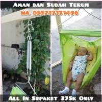 Daftar harga tiang ayunan bayi terbaru juli 2021. Jual Ayunan Bayi Plus Tiang Sepaket Tinggal Pasang - Kota ...