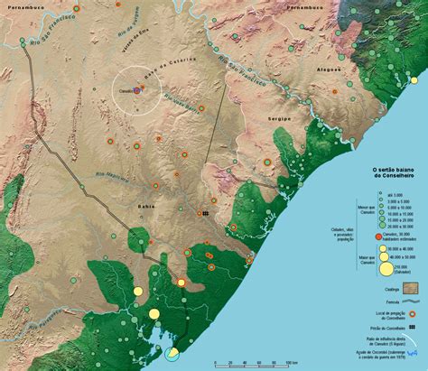 Visualiza los famosos mapas michelin, avalados por más de un siglo de experiencia. O sertão baiano do Conselheiro | Atlas Histórico do Brasil ...