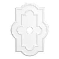 Ceiling medallions add a decorative touch to your lighting fixture. 42 Inch Rectangular Ceiling Medallion | Ceiling medallions ...