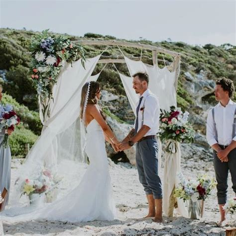 Imagine yourself barefoot on the beach with flower petals beneath your feet. Barefoot Beach Weddings | Wedding Venues Margaret River ...