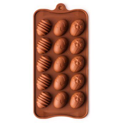 **any silicone baking mold would work. Easter Eggs Silicone Chocolate Mold