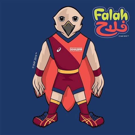 Qatar unveils indentured mascot for 2022 world cup. Falah, Mascot for IAAF World Athletics Championships ...