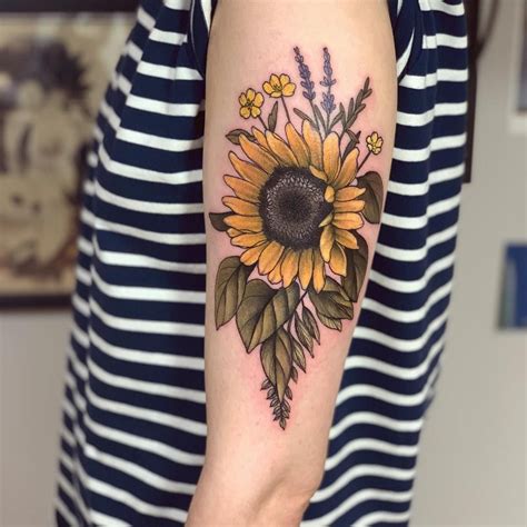 Maybe you would like to learn more about one of these? Pin by Tori Rudolph on Ink. in 2020 | Sunflower tattoo, Sunflower tattoos, Sunflower tattoo design