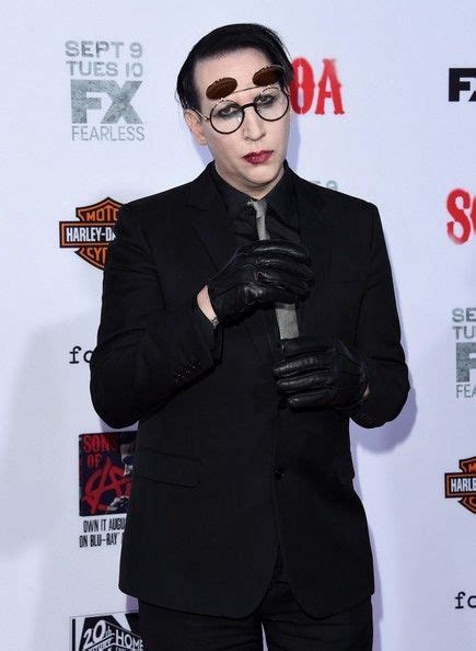 Marilyn mason will play white supremacist on fx's 'sons of anarchy'. Marilyn Manson Photos Photos: "Sons of Anarchy" Premiere ...