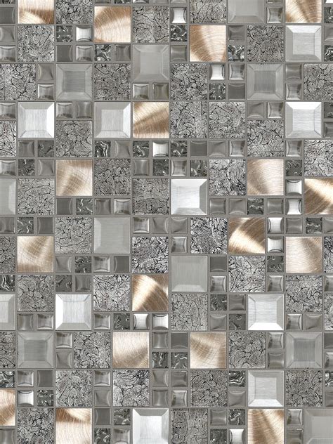 Commercial kitchens typically use stainless steel backsplashes in economy grade 430 and the higher quality grade 304 stainless steel though we also supply patterned embossed finishes. Glass Metal Gray Copper Mosaic Backsplash Tile ...