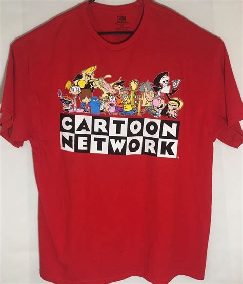 Check spelling or type a new query. Cartoon Network Characters T-Shirt Red 2XL #fashion # ...