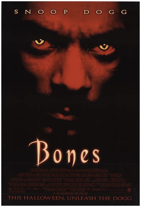 Her father is nowhere to be. Bones 2001 Original Movie Poster #FFF-71557 ...