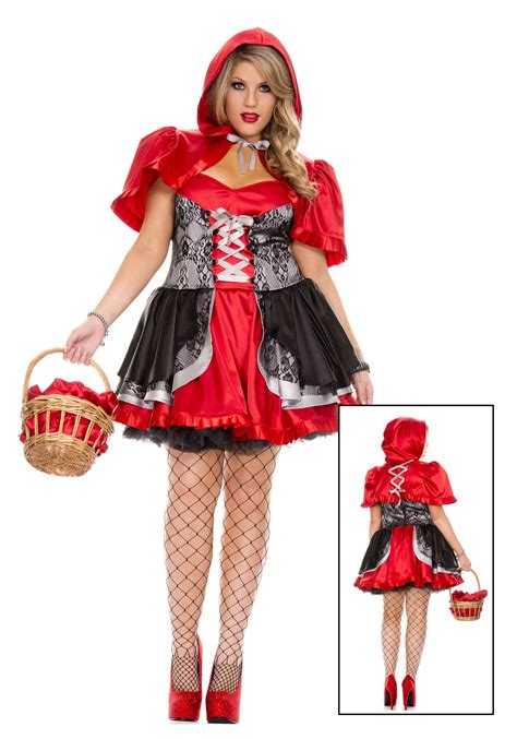 Maybe you would like to learn more about one of these? Plus Size Women's Fiery Lil' Red Costume