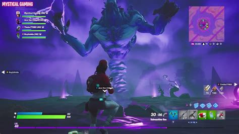 Epic games have nerfed the storm king due to a large number of players complaining the boss is too hard to complete. Fortnite - Storm King Raid - Ch2 Season 1 - lvl 46 (XBOX ...