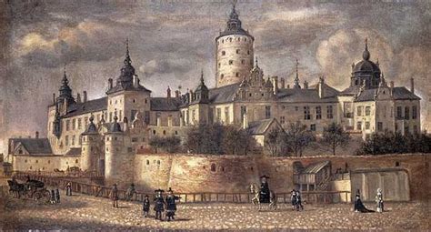 Tre kronor det gamla slottet tre kronor fick utstå mycket, bland jean de la vallée gjorde 1656 upp ritningar för ett nytt slott, men efter att karl x gustaf avlidit 1660 sköts byggnadsplanerna upp. File:Slottet Tre Kronor 1661.jpg - Wikimedia Commons