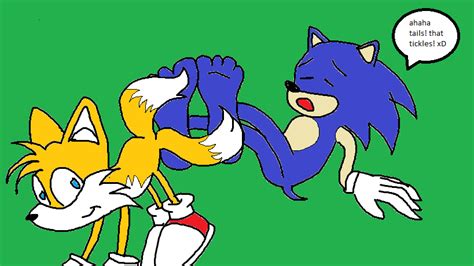 I made a third video of the tickle monster finally but this time i added sonic's laugh. Tails Tickles Sonic With His Tails by toesucker623 on ...