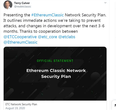 It is going to rise again. Ethereum Classic Suffers 51% Attack Again: Delisting Risk ...