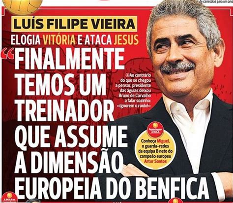 Jul 12, 2017 · luís filipe vieira foi detido esta tarde devido a negócios com o banco português de negócios (bpn), instituição que faliu em 2008. ÁGUIA DE LUZ: Luís Filipe Vieira, em discurso apaixonado ...