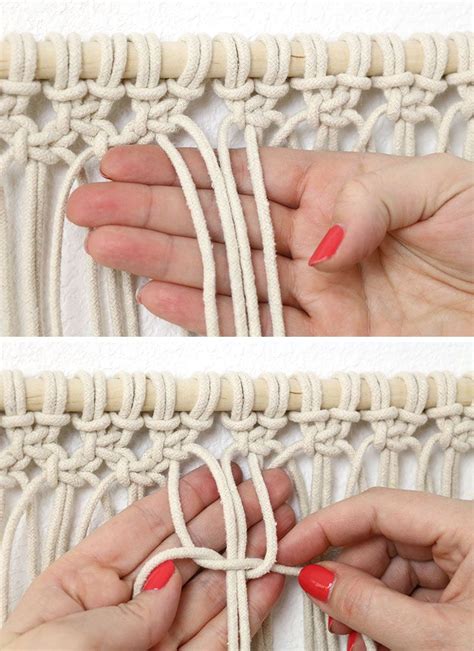Invite the moon's magic into your home with this easy diy project that can be completed in 20 minutes or less. Macrame DIY: Dip Dyed Wall Hanging - Consumer Crafts ...