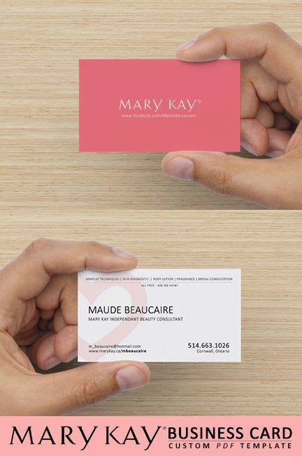 Printable business cards printable cards selling mary kay beauty business cards mary kay cosmetics beauty consultant mary kay makeup tips belleza cc cream. Simple yet beautiful Mary Kay Business Card Design ...