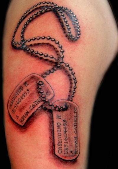 Maybe you would like to learn more about one of these? dog tag tattoo! except say US air force! | Tattoos and Piercing | Pinterest