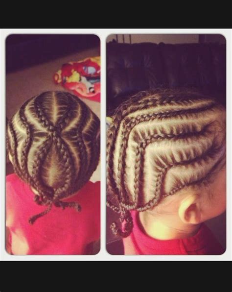 Side part haircut for little boy. braids-for-boys-little-boy-cornrow-braids-braided ...