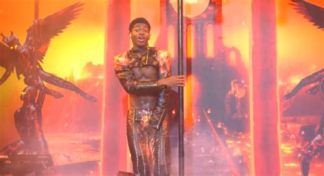 19 hours ago · lil nas x revealed he's pregnant just days after sharing the cover artwork. Watch Lil Nas X drop it like it's hot, rip leather ...