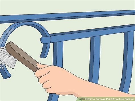 How do you remove rust from metal railings? How to Remove Paint from Iron Railings: 14 Steps (with ...