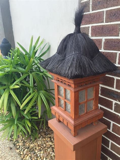 Balinese style garden planters, pots and vases. Hairy Hat Garden Lanterns A must for any Tropical Garden ...