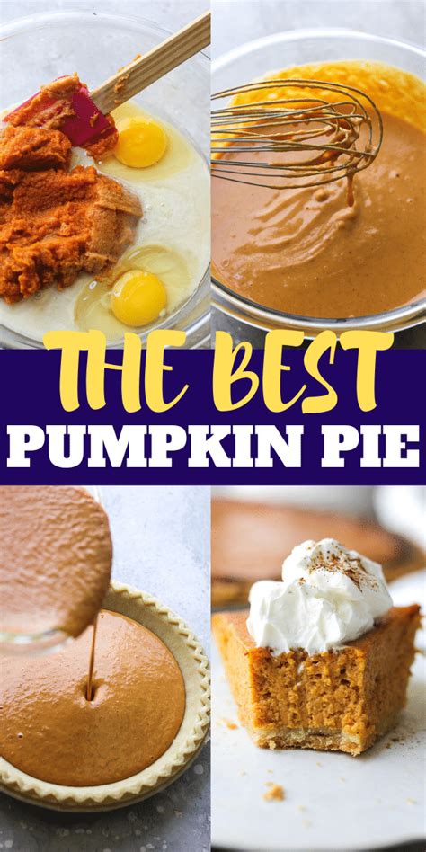 If the knife comes out clean, your pie is done. Best easy pumpkin pie - BerryMaple