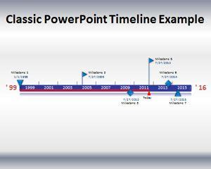 Choose the ones you like in this page, we provide you 50+ free timelines templates which are completely printable and. Classic PowerPoint Timeline Template