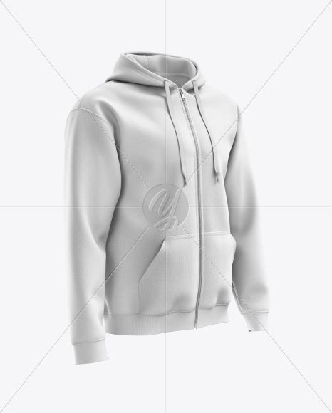 A sweatshirt with a hood is alluded as a hoodie and apparel mockups producers around the globe dependably endeavor to exceed their rivals all pictures with this hoodie mockup designs are of high determination, and this makes this taunt up ideal for print or web ventures. Men's Full-Zip Hoodie mockup (Right Half Side View) in ...