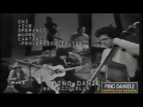 Pino daniele e le cose semplici. Pino Daniele - 'Na tazzulella 'e cafè [Live "Concertazione ...