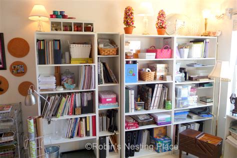 The dining room table will have to do in the mean time. ROBINS NESTING PLACE: Craft Room on a Budget