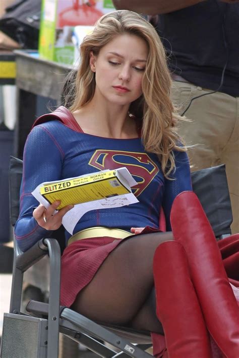 Instagram/melissa benoist) no one likes it when their favourite show or movie franchise is. Melissa Benoist on the set of ' Supergirl ' :「スーパーガール」シーズン ...