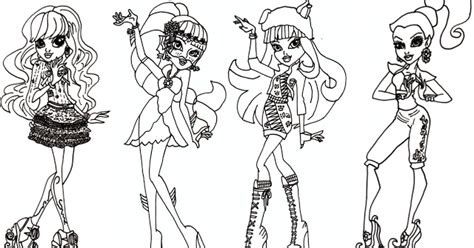 Maybe you would like to learn more about one of these? Monster High Coloring Pages: Monster High 13 Wishes ...