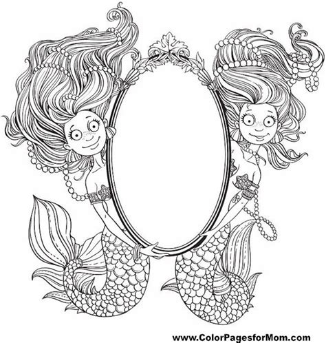 Beautiful mermaid mermaid coloring pages for adults. Pin on Mermaids to Color