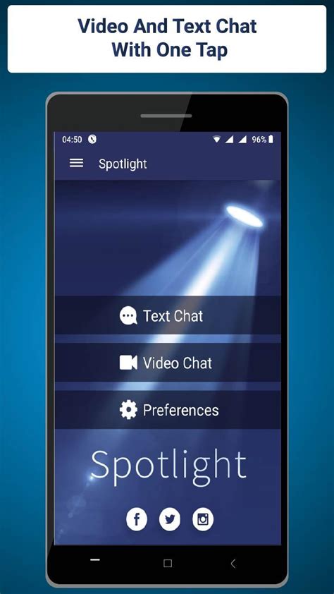 Find out how here, and if this app only exists on mobile or tablet, vote for its development to start on windows 10 . Spotlight Random Chat Omegle APK 3.0.1 Download for ...