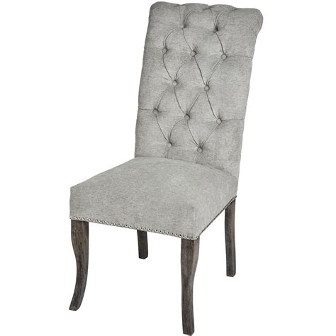 In good condition, grey material , collection from metropolitan estate ne5 4 grey bucket dining chairs. Upholstered Silver Grey Dining Chair - Interior Flair