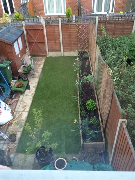 Artificial turf became a surface success that continued to climb slowly but surely through the 1970's with sports arenas throughout the compact base by vibrating, tamping and rolling the gravel. Artificial grass laid | Artificial grass garden, Garden ...