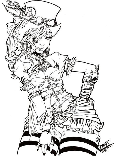 35+ hot girl coloring pages for printing and coloring. ::Prize:: Steampunk FoaL by Tsuzukikun on DeviantArt