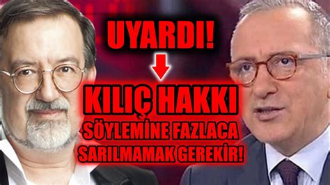 Galatasaray, fatih terim'den kurtulmalı (spor saati). Fatih Altaylı'dan Murat Bardakçı'ya Uyarı! - YouTube