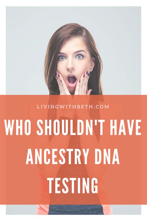 There are many reasons people choose to go down the path of dna ancestry testing. Who Should Not Have Ancestry DNA Testing | Ancestry dna ...