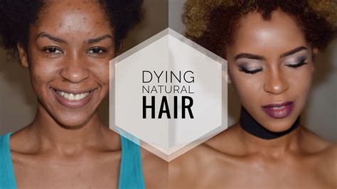 It is also designed to work on darker, more porous hair. Dying Natural Hair Brown With Blonde Highlights - YouTube